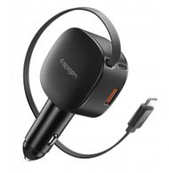 Karikues veture Spigen EV603BT, USB C, 60W, i zi
