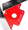 Magnet këndor saldimi AWTools AW50201, kap 22.5 kg, i kuq