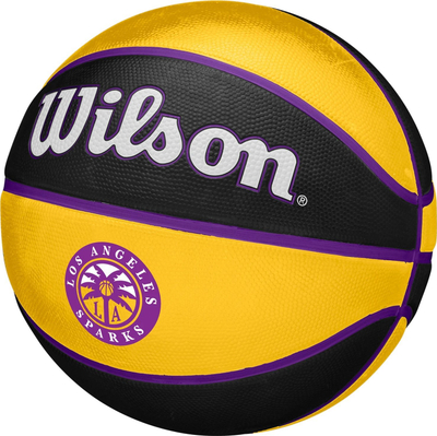 Top basketbolli Wilson WNBA Team Tribute Los Angeles Sparks WTB4600XBLAS, për brendësi dhe jashtë, shumëngjyrësh
