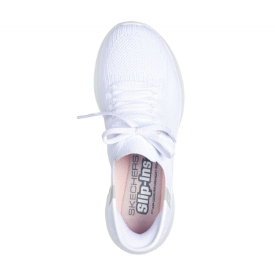 Патики Skechers Ultra Flex 3.0 Slip-Ins за жени, Air-Cooled Memory Foam, бели сиви