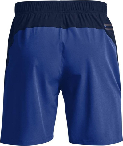 Pantallona të shkurtra sportive Under Armour Knit Woven Hybrid, për meshkuj, L, blu marinë