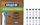 Koka furçe dhëmbësh Oral B CrossAction White, set 10 copë, e bardhë