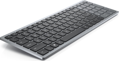 Tastierë Dell KB740, wireless RF, US Intl, e zezë dhe e hirtë