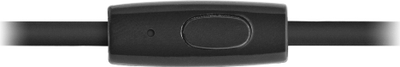 Kufje in-ear Defender Pulse 420, me tel, të zeza me të kuqe
