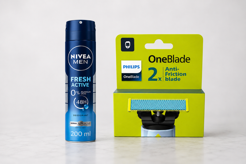 Set tehë zëvendësuese Philips OneBlade 1Shave QP225/50, 2 copë