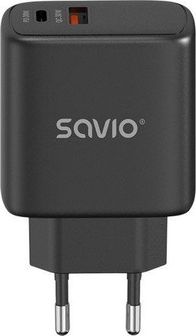 Karikues muri Savio LA-06/B, 30W, USB C, i zi