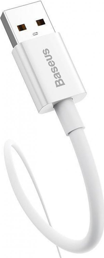 Kabllo USB Baseus Cafule, USB A në USB C, 1m, 100W, e bardhë