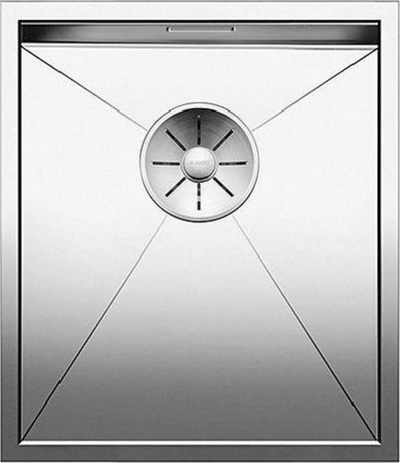 Lavaman BLANCO ZEROX 340-U inFino, çelik i lëmuar