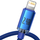 Kabllo USB Baseus Cafule, USB A në Lightning, 2m, blu