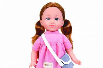 Kukull Natalia Artyk, 36 cm, tunikë, rozë