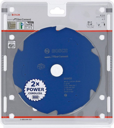 Teh sharre rrethore Bosch EfFC 216 x 30 x 2 / 1.4 x 6T