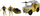 Set lodrash ushtarake Mega Creative 481700, makinë off road, figura ushtarësh, bezhë