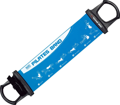 Brezi Pilates BB 2350, rezistencë e lartë, me doreza, blu