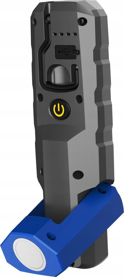 Llambë pune Osram Viking Explorer B6742, LED, rikarikueshme USB C, gri blu