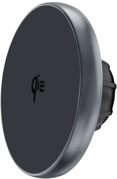 Karikues pa tela për veturë 4smarts Qi2 Screen Mount, magnetik MagSafe, 15W, i zi