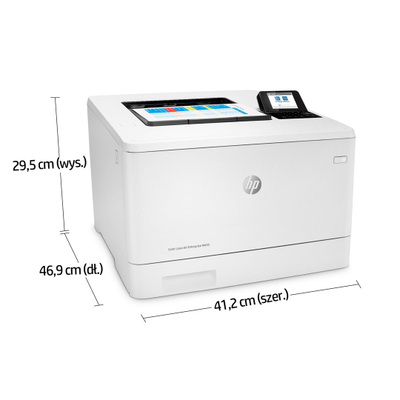 Печатач HP Color LaserJet Enterprise M455dn, ласерски во боја, бел