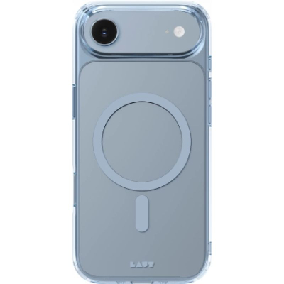 Kapak telefoni Laut Crystal Fluro për iPhone 17 Air, transparent, kompatibël me karikim magnetik, blu e çelët
