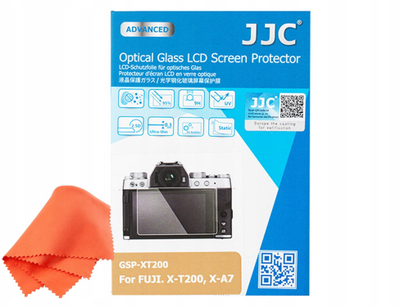 Mbrojtës ekrani për kamerë JJC GSP XT200, xham optik, kundër gërvishtjeve, transparent