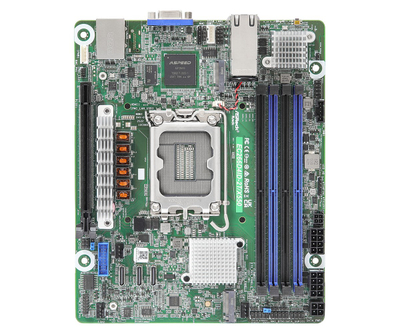 Pllakë amë serverike ASRock Rack EC266D4ID-2T/X550, DDR5 ECC, 10GbE, e gjelbër