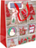 Qese dhuratash Christmas KR 880 M, 26x32x12.5 cm, letër 210 g, e kuqe festive