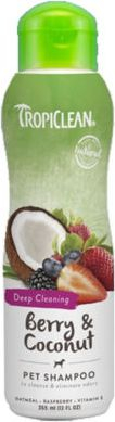 Shampo për qen Tropiclean Berry&coconut Shampoo, 355ml