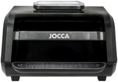 Фритеза на топол воздух Jocca Grill, 7L, екран на допир, црна