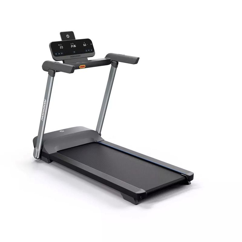 Shtrat vrapimi elektrik Horizon Fitness Evolve 3.0, 16 km/h, 127 x 51 cm, gri
