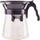 Set për kafe drip Hario V60 02 Drip in Server, 700ml, qelq rezistent ndaj nxehtësisë, transparent