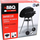 Skarë me qymyr Grill King BBQ On Wheels, diametër 46 cm, me rrota, e zezë