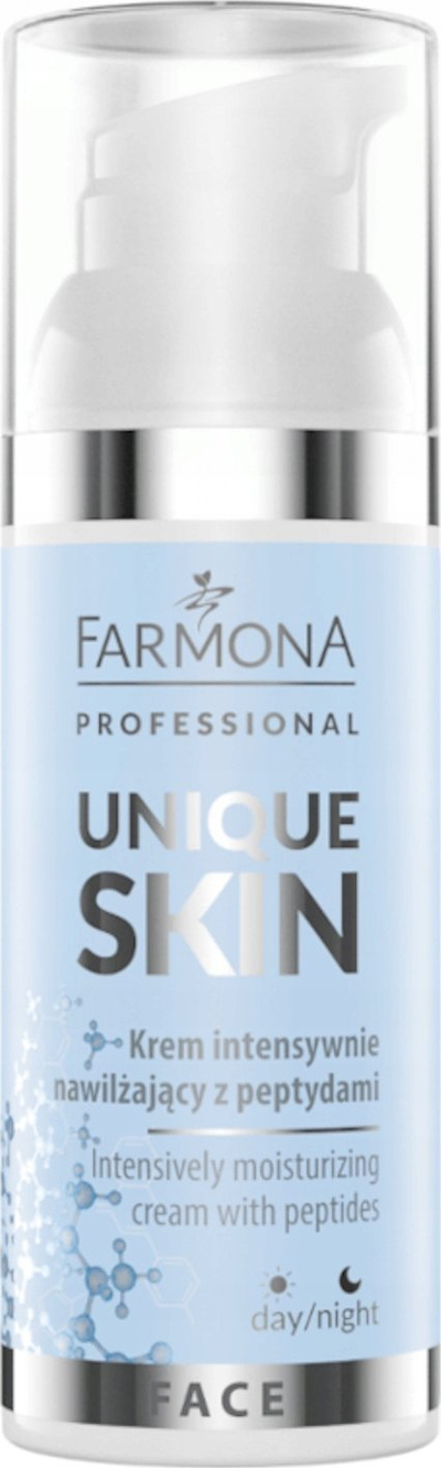 Krem fytyre Farmona Unique Skin, hidratues i fortë me peptide, 50 ml