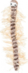 Lodër për mace Trixie Centipede, pelush dhe rafie, 33 cm, shumëngjyrëshe