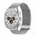 Rrip çeliku për smartwatch Dux Ducis Milanese Magnetic, 47mm, argjend