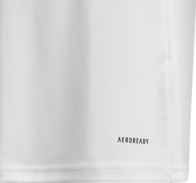 Fanellë futbolli për kalamaj Adidas Squadra 21 JSY Y Jr GN5738, poliester, me teknologji AeroReady, e bardhë