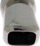 Fundshkarkues TurboWorks End Muffler, hyrje 57mm, dalje 76x87mm, çelik inox