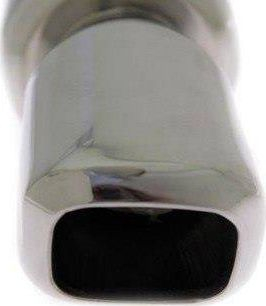 Fundshkarkues TurboWorks End Muffler, hyrje 57mm, dalje 76x87mm, çelik inox