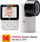 Baby monitor Kodak Cherish C225, video Wi‑Fi, ekran 2.8", i bardhë