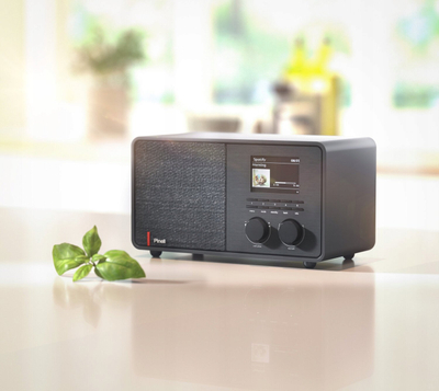 Radio Pinell Supersound 301, DAB+ FM, WiFi Bluetooth, e bardhë