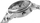 Orë dore Casio LTPV002D-7B për gra, analog quartz, çelik inox, argjend