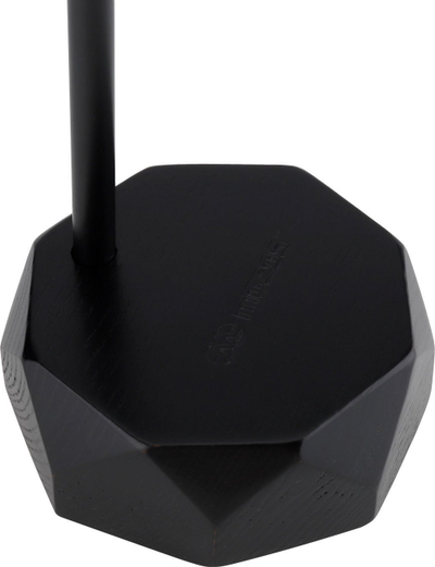 Држач за слушалки Mozos HS PRO, 35cm, метал и дрво, црна