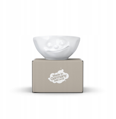 Tas porcelani Fiftyeight Happy Bowl, 350 ml, i bardhë
