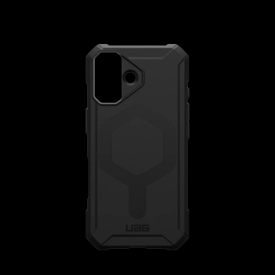 Mbrojtëse telefoni UAG Essential Armor MagSafe për iPhone 17, e fortë, e zezë