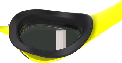 Syze noti Speedo Fastskin Pure Focus Mirror, për të rritur, lente Yellow Smoke