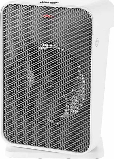 Ngrohës me ventilator Unold 86450, funksion lëkundjeje 70°, IP21, i bardhë gri