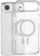 Kapak telefoni 4smarts Hybrid Case Ibiza për iPhone Air, MagSafe, transparent