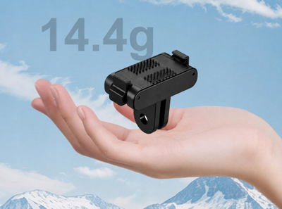 Mbajtëse magnetike Puluz PU1079B, quick release, montim GoPro 2 Pin, e zezë