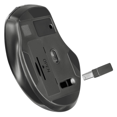 Безжичен глушец Defender Prime MB-053, оптички, 2.4 GHz, црн