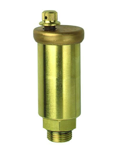 Valvul ajrosëse automatike Afriso G3/8", për instalime solare, 6 bar, e artë
