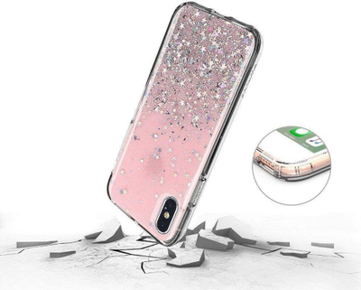 Kapak telefoni Wozinsky Star Glitter, Samsung Galaxy A42 5G, jeshil me shkëlqim