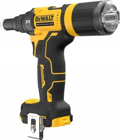Mjet rivets DeWalt DCF403NT XJ, 2.4–4.8 mm, me bateri, i verdhë