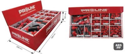 Set me spërkatës dhe lidhës PROLINE 99800, 313 elemente